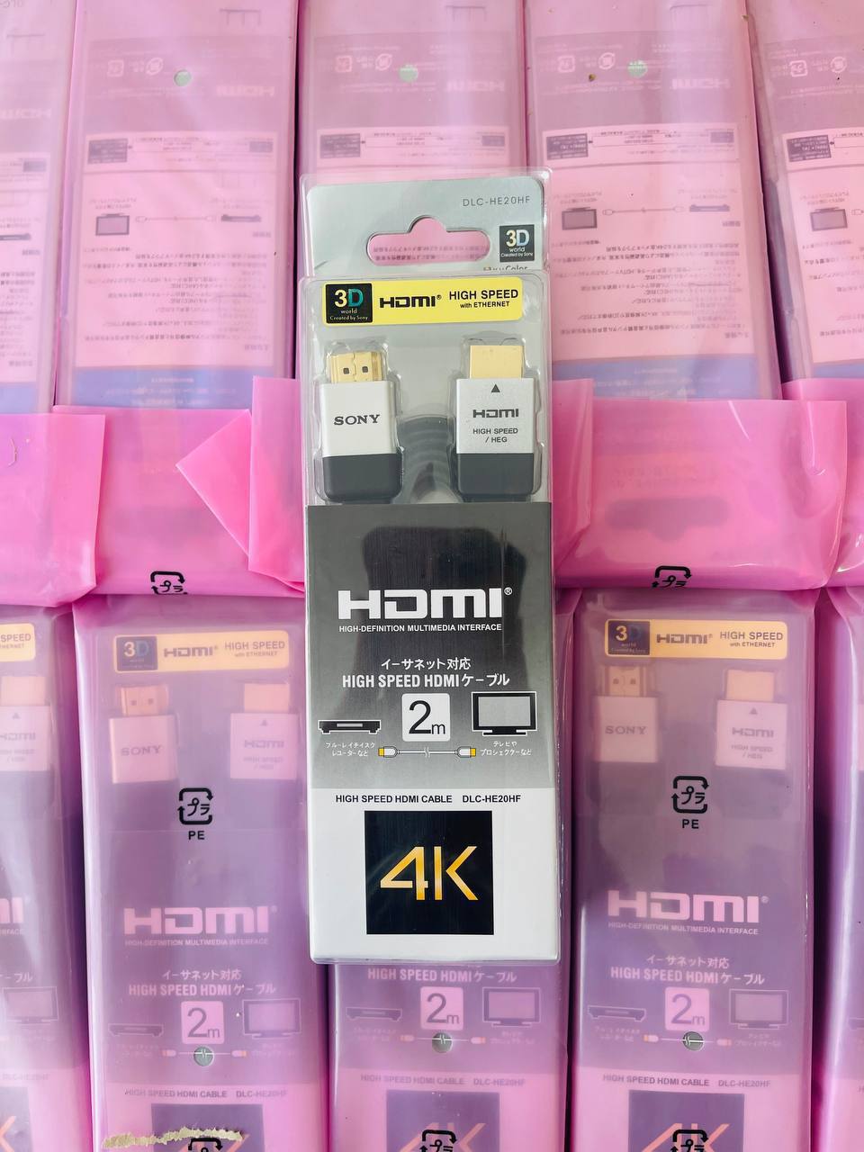 کابل HDMI 4K مدل SONY نویز گیر 2متر