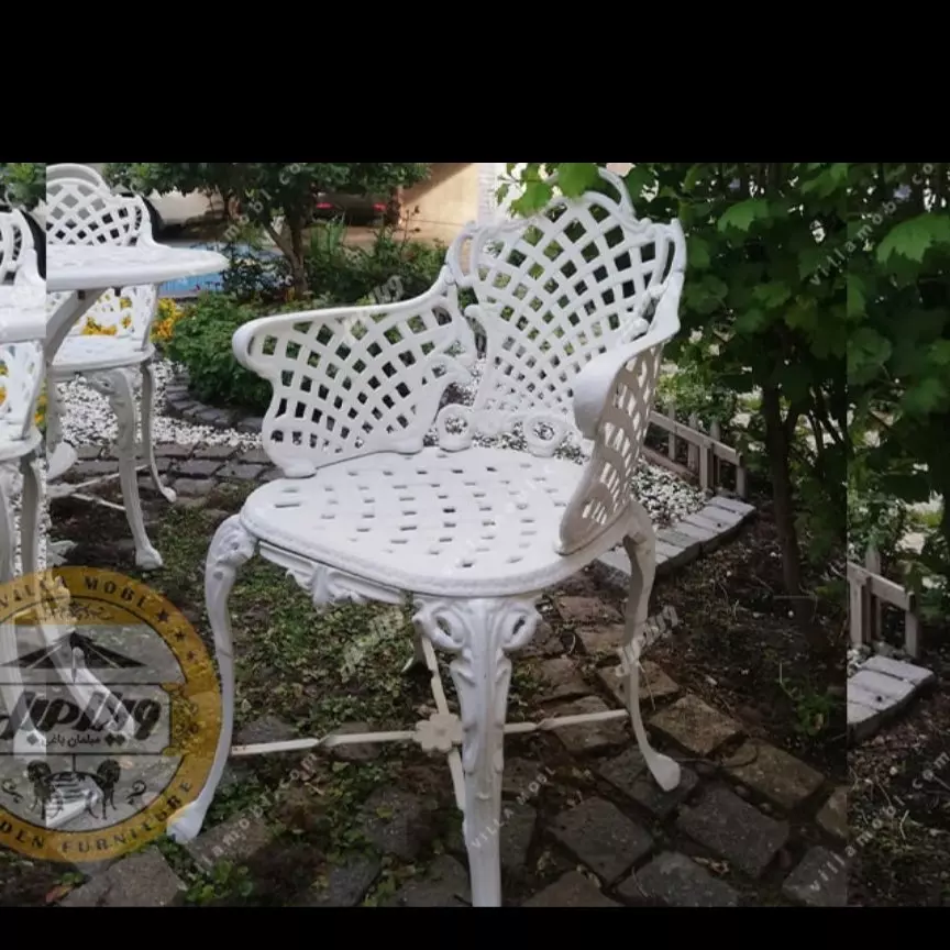 صندلی باغی آلومینیومی مدل زاگرس