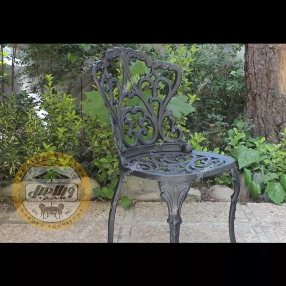 صندلی باغی آلومینیومی مدل گیسو
