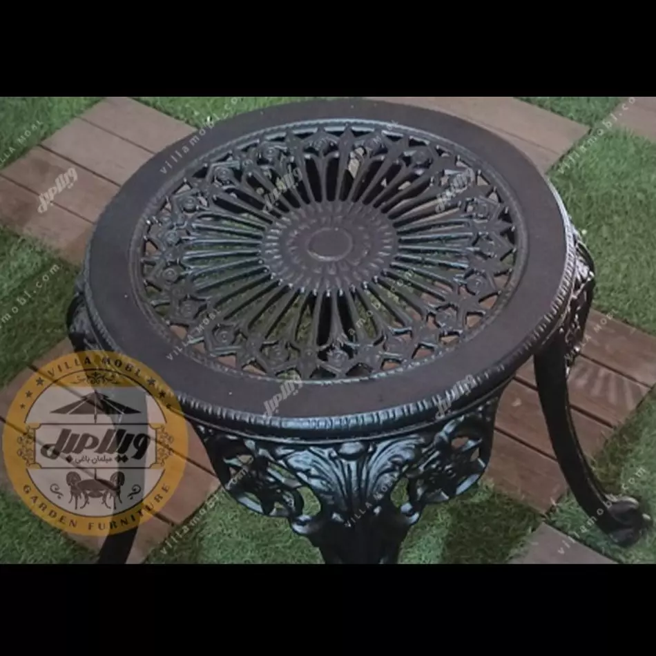 صندلی عسلی آلومینیومی مدل طاووسی