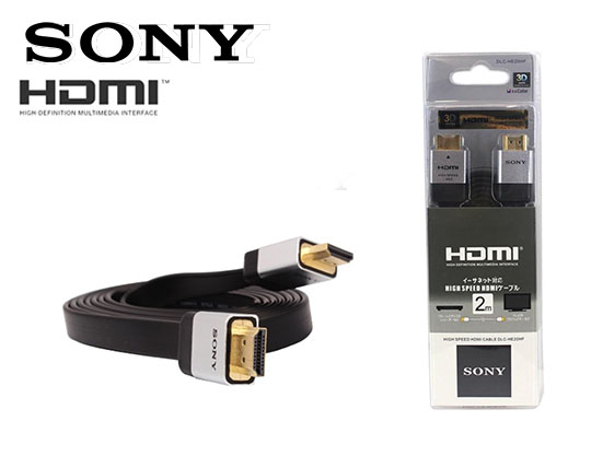 کابل HDMI فلت ۲ متری سونی