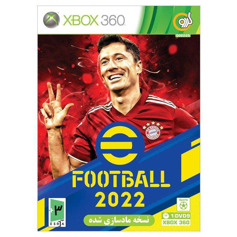 بازی PES 2022 مخصوص XBOX360 نشر گردو