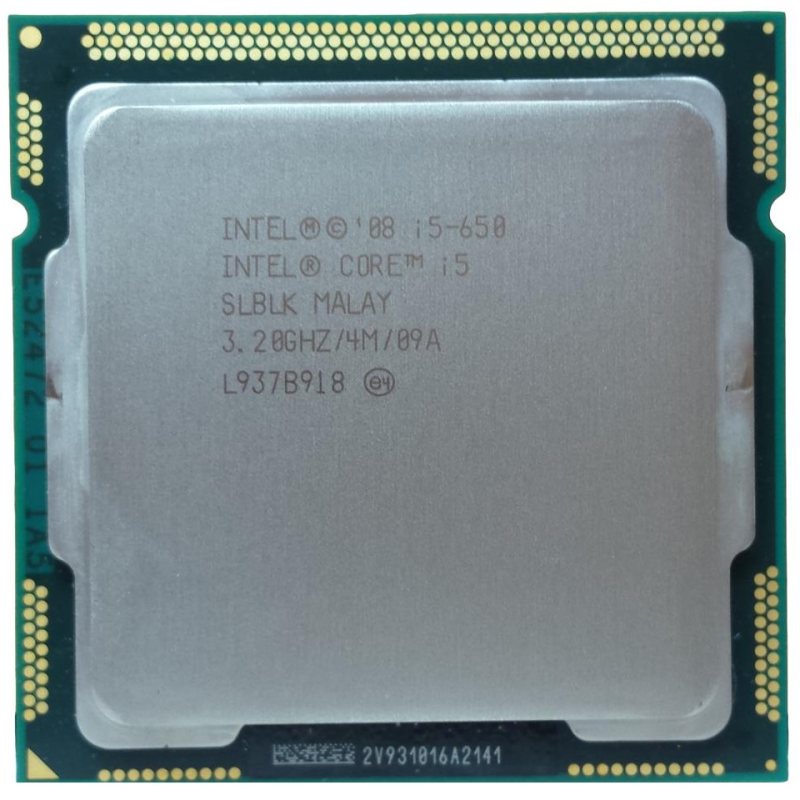 پردازنده مرکزی اینتل سری Westmere مدل Core i5-650