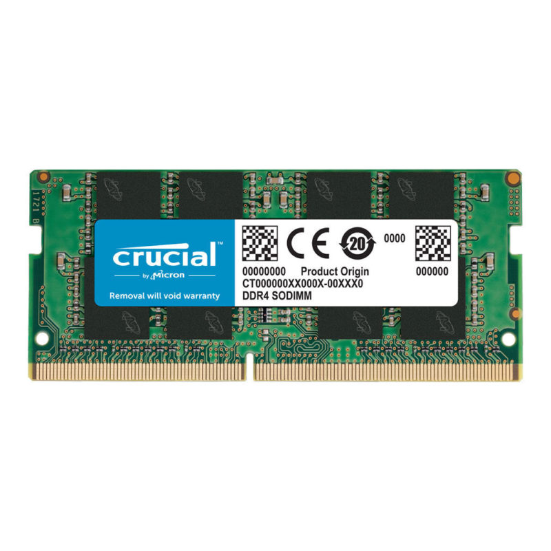 رم لپ تاپ DDR4 تک کاناله 3200 مگاهرتز CL22 کروشیال ظرفیت 16 گیگابایت