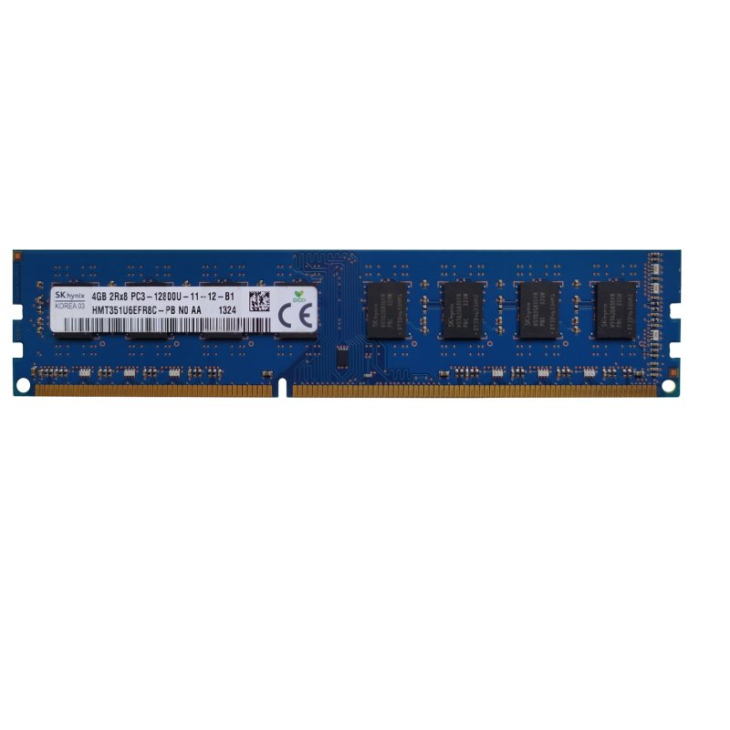 رم دسکتاپ DDR3 تک کاناله 12800 مگاهرتز CL11 اس کی هاینیکس مدل HMT351U6EFR8C-PB ظرفیت 4 گیگابایت