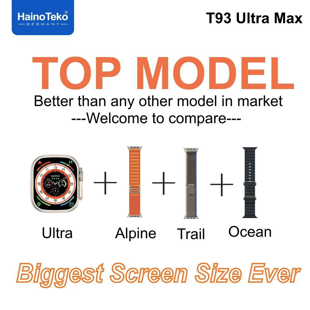 ساعت هوشمند هاینو تکو مدل T93 Ultra Max