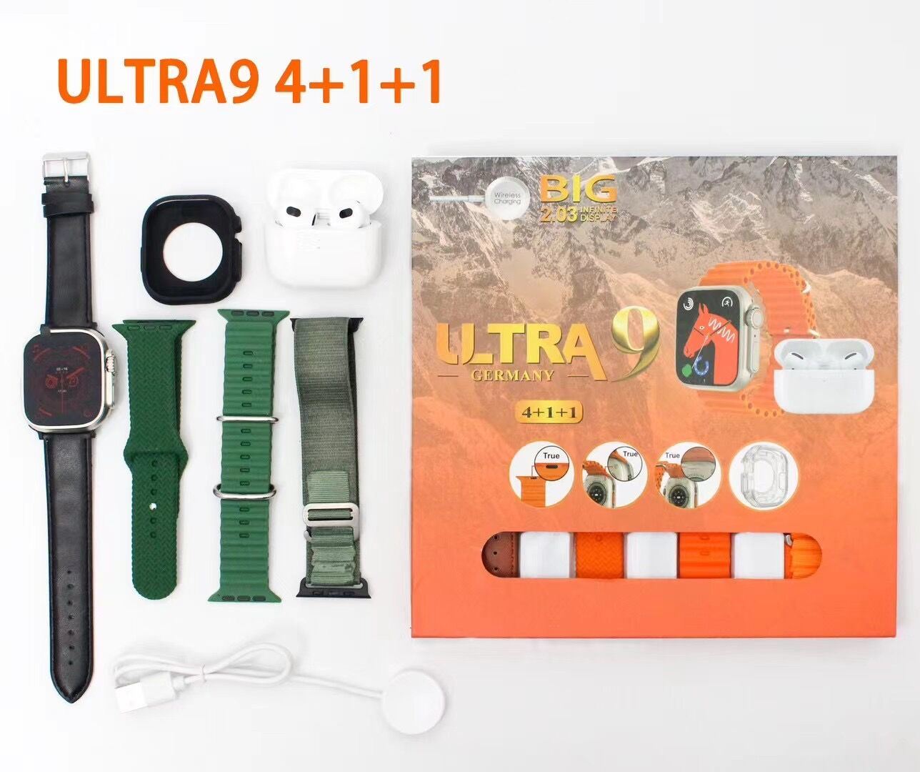 ساعت هوشمند Ultra9 4+1+1