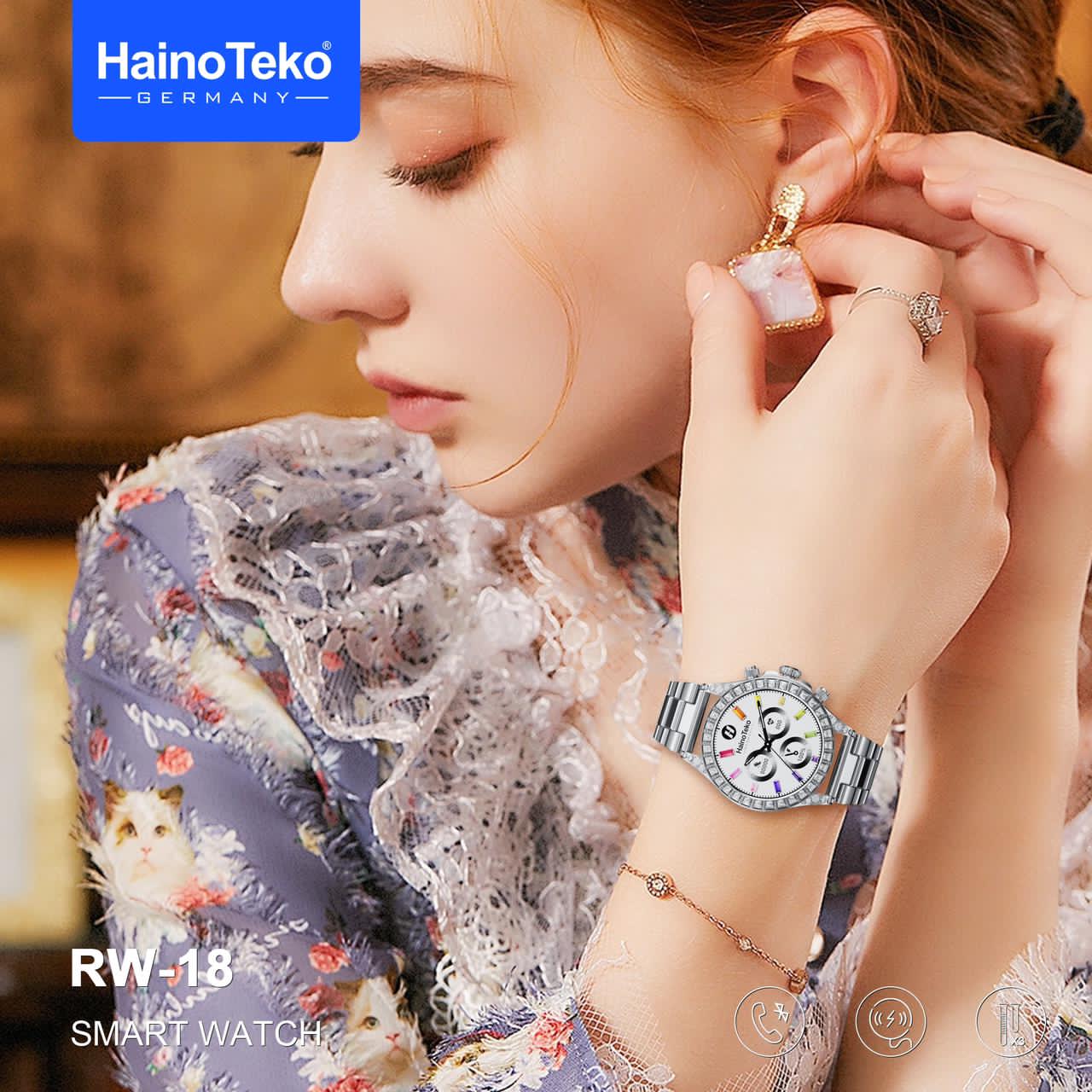 ساعت هوشمند اورجینال زنانه RW-18 مدل Haino Teko