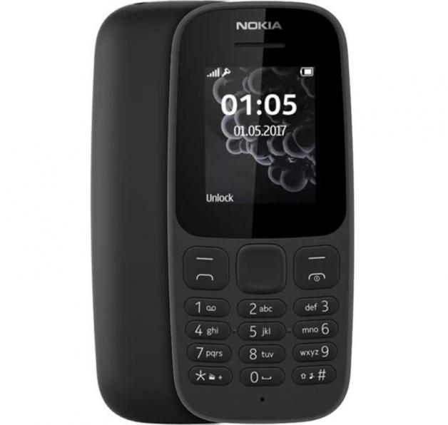 گوشی ساده نوکیا مدل 2017-Nokia 105 ویتنامی( بدون گارانتی شرکتی)