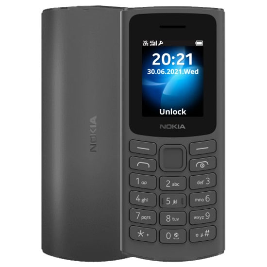 گوشی نوکیا 2021 105 | حافظه 128 رم 48 مگابایت ( بدون گارانتی شرکتی) ا Nokia 105 2021 128/48 M