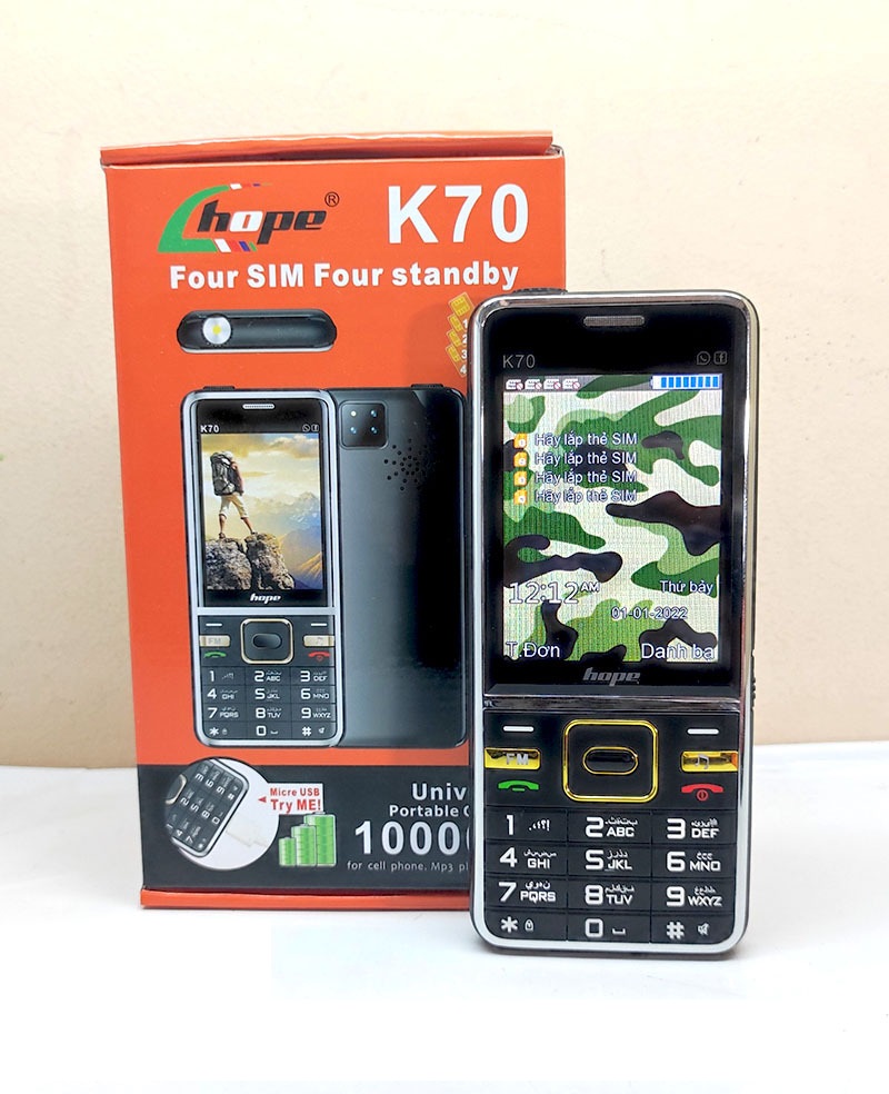 گوشی هوپ مدل Hope K70|    K۷۰ ( بدون گارانتی شرکتی)