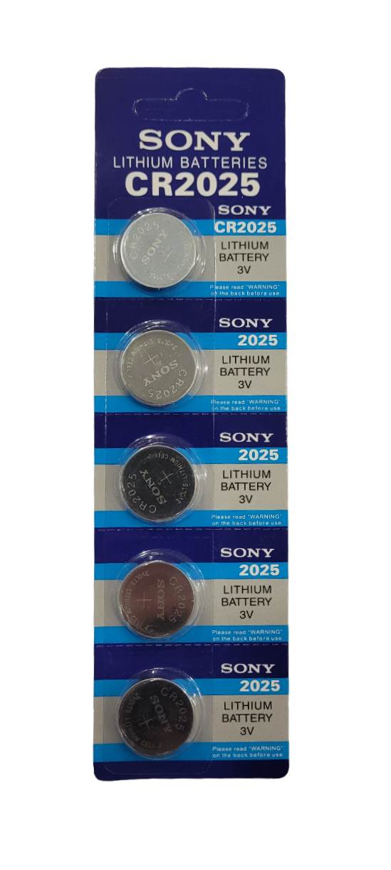 باتری سکه ای ۲۰۲۵ Sony پک ۵ عددی