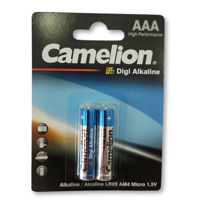 باتری نیم قلم دیجی آلکالاین camelion AAA