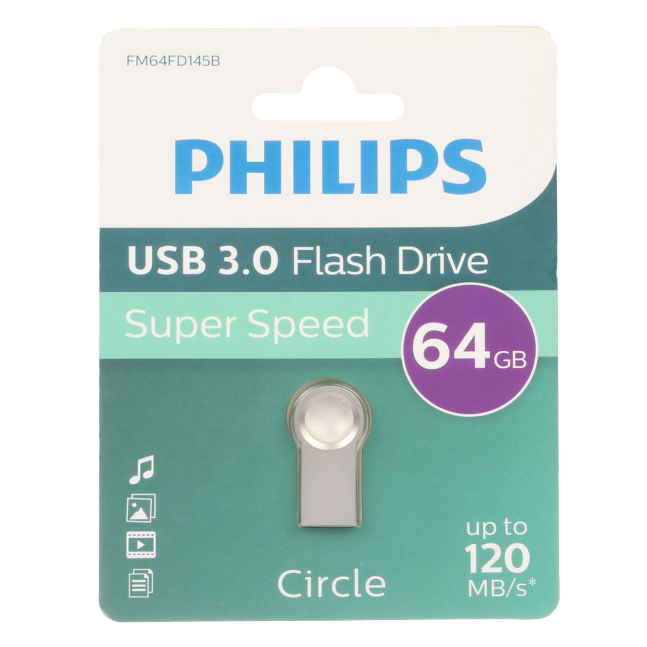 فلش ۶۴ گیگ Philips USB3 مدل Circle
