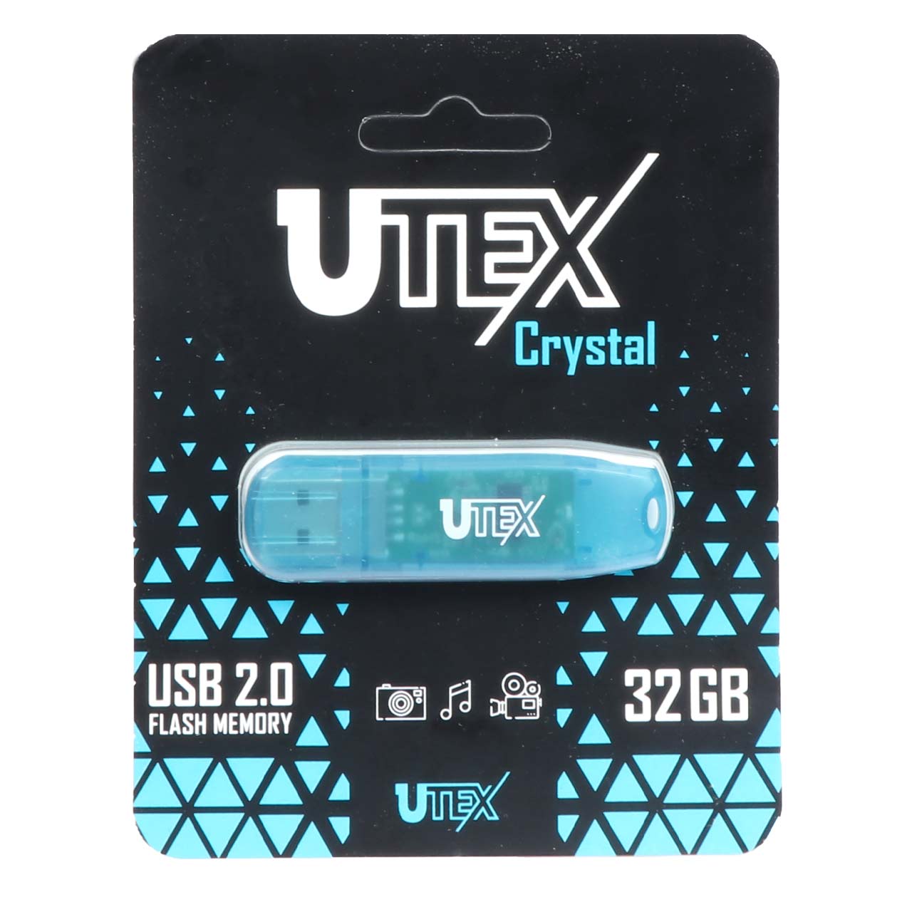 UTEX Crystal USB2.0 Flash Memory - 32GB