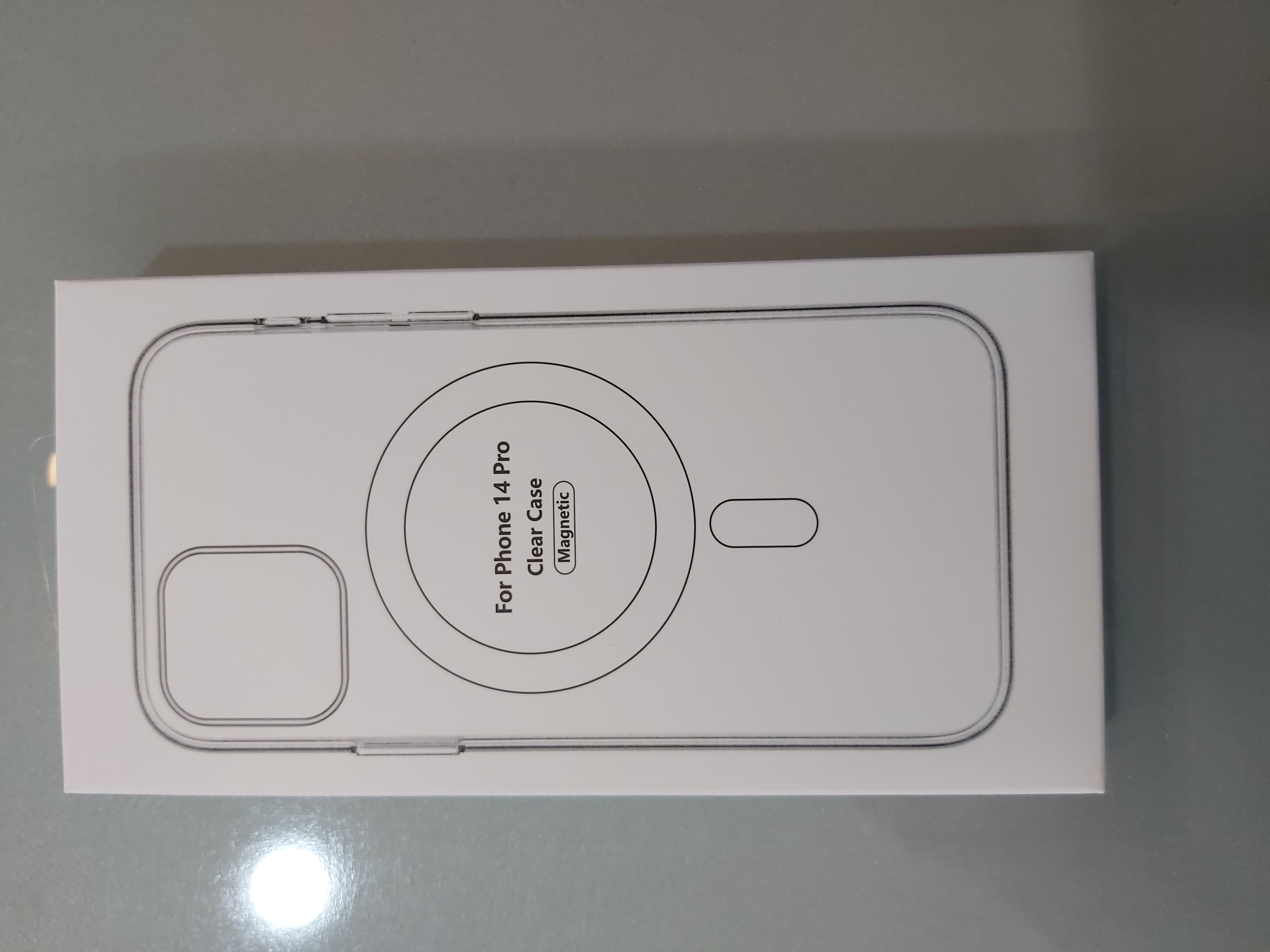قاب مدل مگ سیف شفاف مناسب برای گوشی موبایل iphone 14 promax