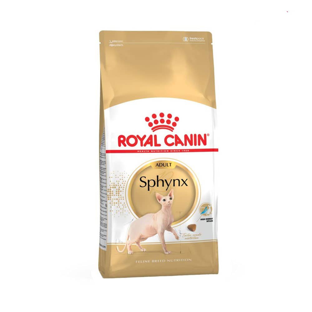 غذای خشک گربه اسفینکس مدل Sphynx Adult وزن 2 کیلوگرم ا Royal Canin Sphynx Adult Dry Cat Food