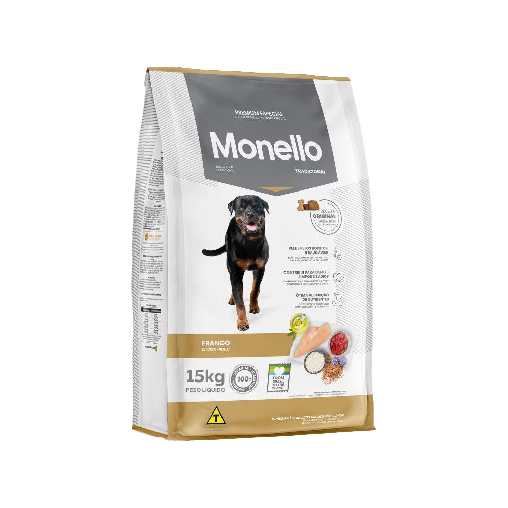 غذا خشک سگ مونلو تردیشنال وزن 15 کیلوگرم ا MONELLO tradicional dog dry food 15kg