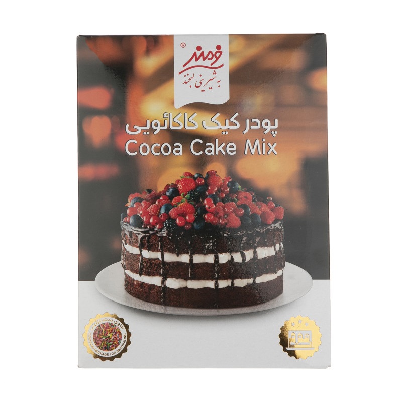 پودر کیک فرمند با طعم کاکائو - 450 گرم