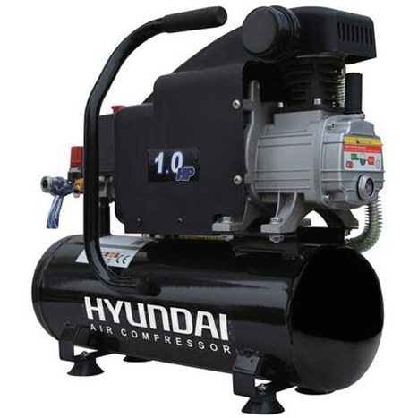 کمپرسور باد هیوندای ۱۰ لیتری ۱ اسب مدل HYUNDAI-AC-1010 | پمپ باد تکفاز