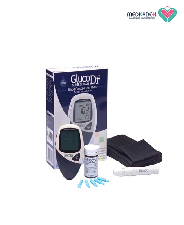 دستگاه تست قند خون گلوکو داکتر مدل Super Sensor
