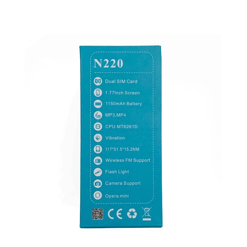 گوشی موبایل کاجیتل مدل N220 دو سیم‌ کارت ظرفیت 16 مگابایت و رم 32 مگابایت شماره گیری سریع