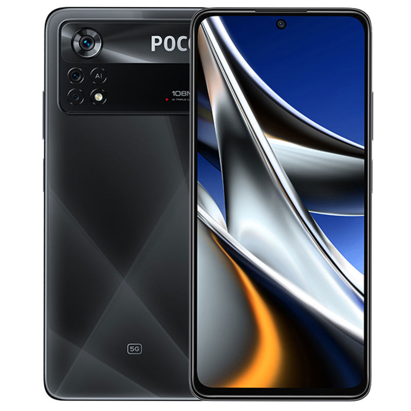 گوشی موبایل شیائومی مدل Poco X4 Pro 5G 2201116PG دو سیم کارت ظرفیت 256 گیگابایت و رم 8 گیگابایت پک گلوبال اصلی رنگ مشکی موجود هست