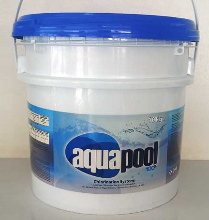 پودر کلر آمریکایی aqua pool آکواپول 100% خالص 18کیلویی