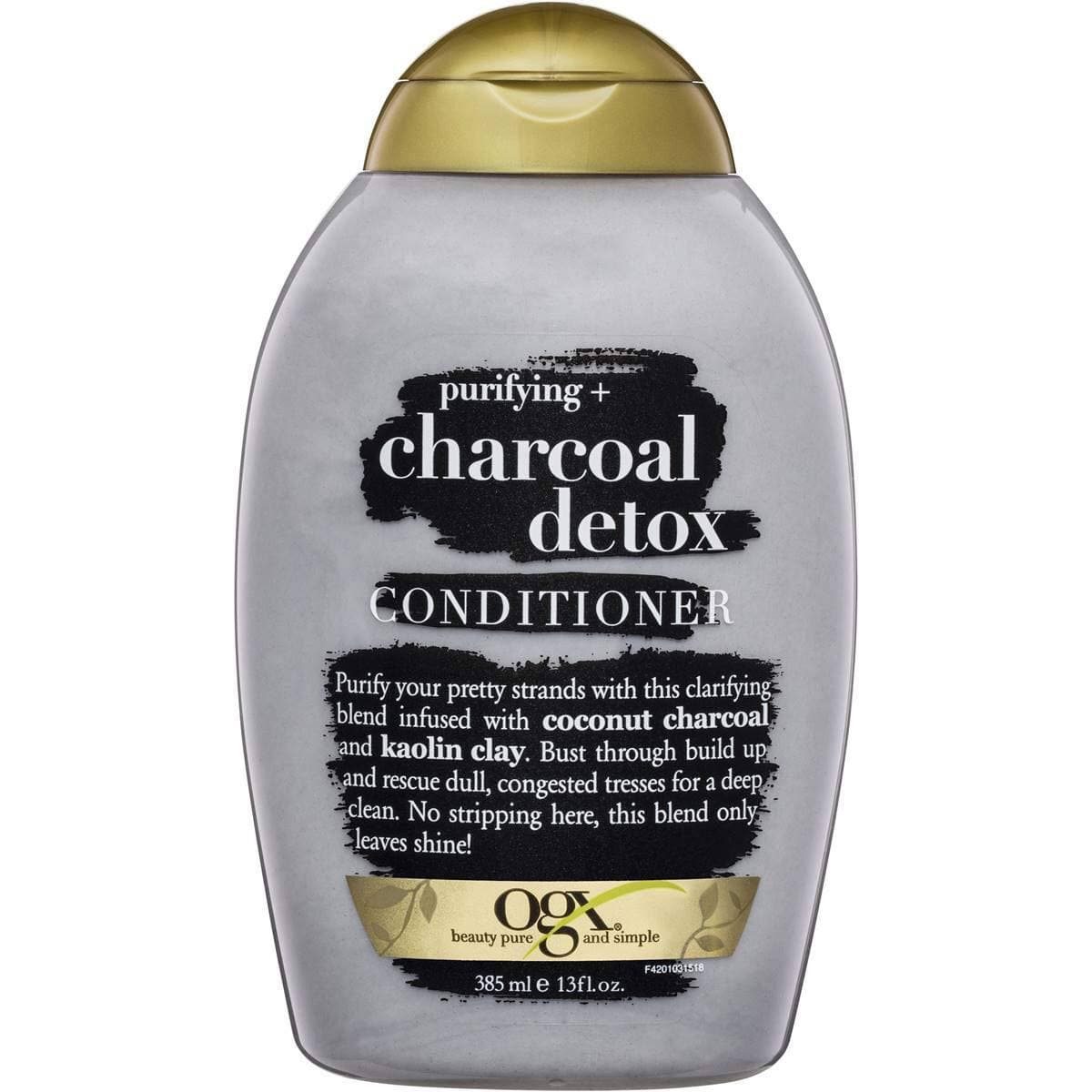 نرم کننده موی شارکل او جی ایکس Ogx Charcoal Detox حجم 385 میلی لیتر