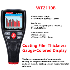 ضخامت سنج رنگ و پوشش حرفه ای و تستر رنگ وینتکت قابل اتصال به موبایل مدل WT2110B