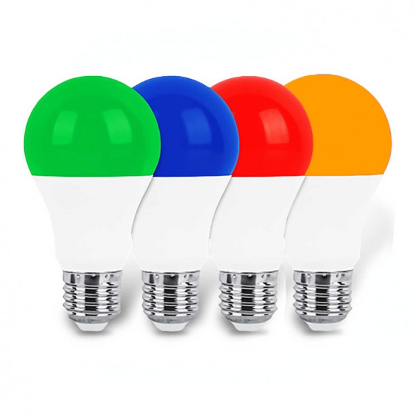 لامپ حبابی رنگی 10 وات البو