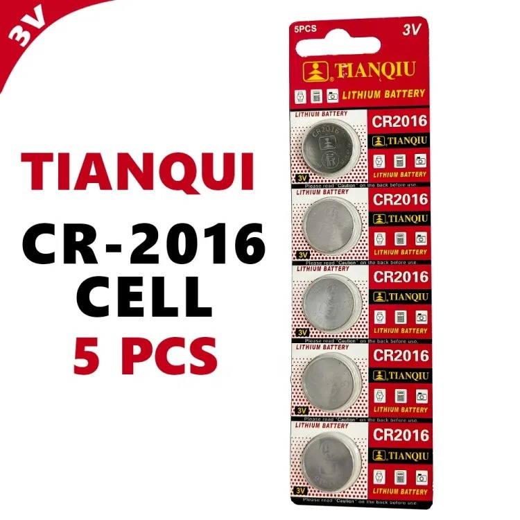 باطری سکه‌ای TIANQIU مدل CR2016