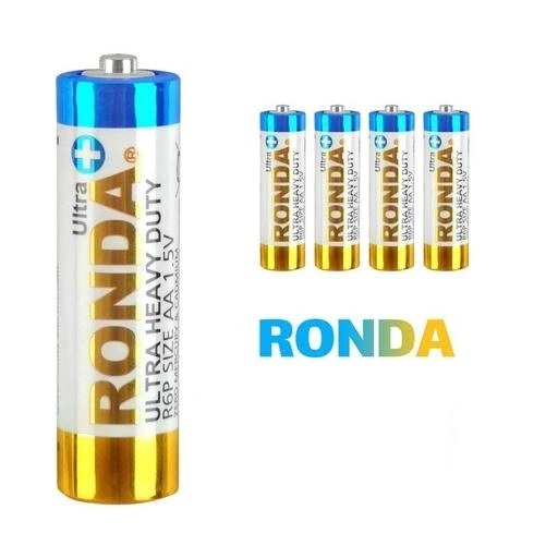 باتری نیم قلمی روندا مدل Ultra HEAVY DUTY بسته 4 عددی
