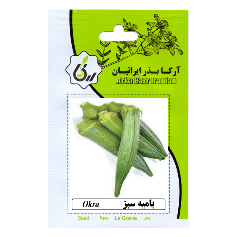 بذر بامیه سبز آرکا بذر ایرانیان