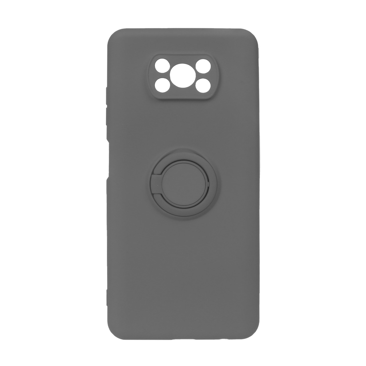 قاب TPU رنگی هولدردار محافظ لنزدار Xiaomi Redmi Poco X3 - فیلی - CH