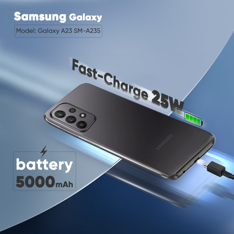 گوشی موبایل سامسونگ مدل Galaxy A23 SM-A235 دو سیم کارت ظرفیت 128 گیگابایت و رم 4 گیگابایت