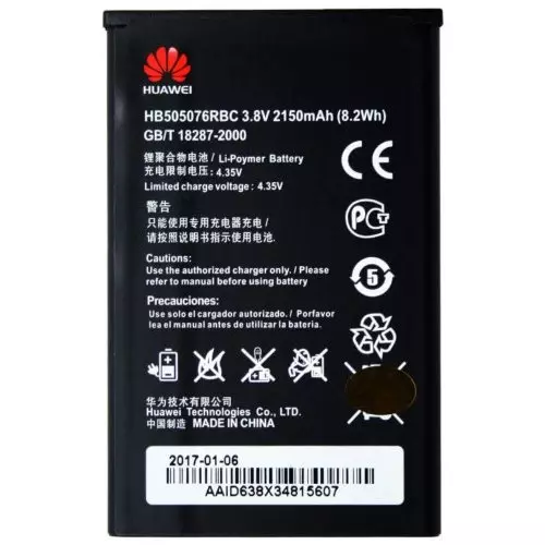 باتری موبایل هوآوی G610 مدل HB505076RBC ظرفیت 2150 هواوی Y600