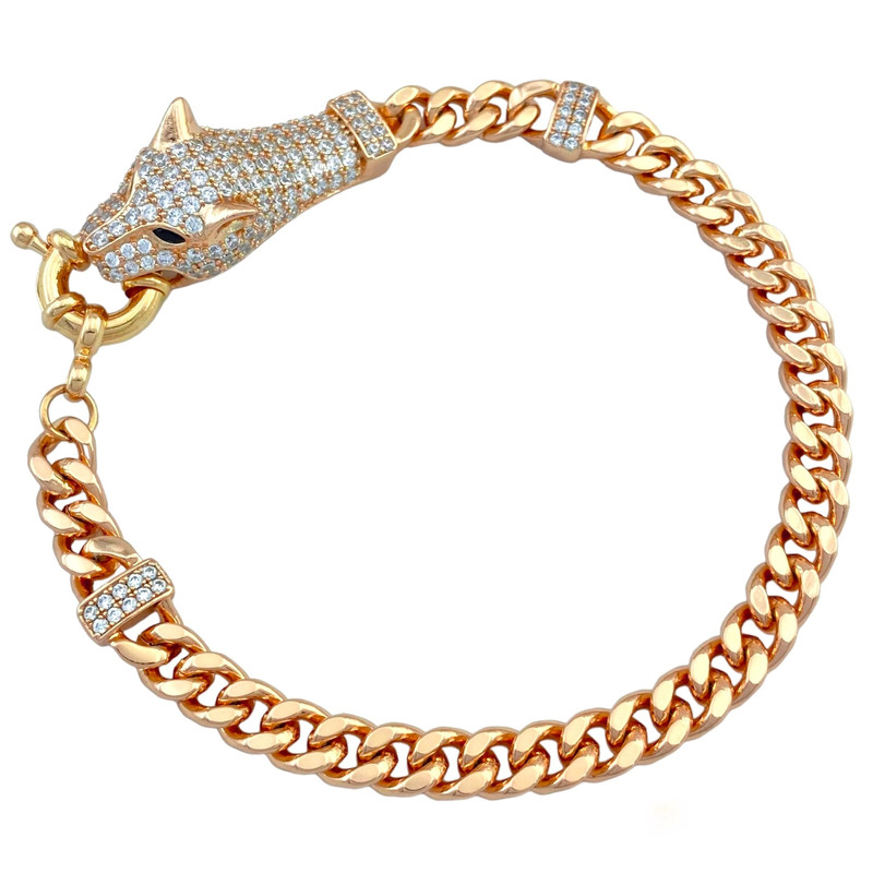 دستبند زنانه ژوپینگ مدل ببر کد B4148